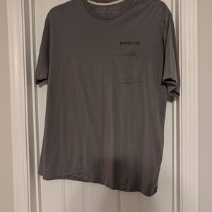 Patagonia Men's Gray Short Sleeve Tee